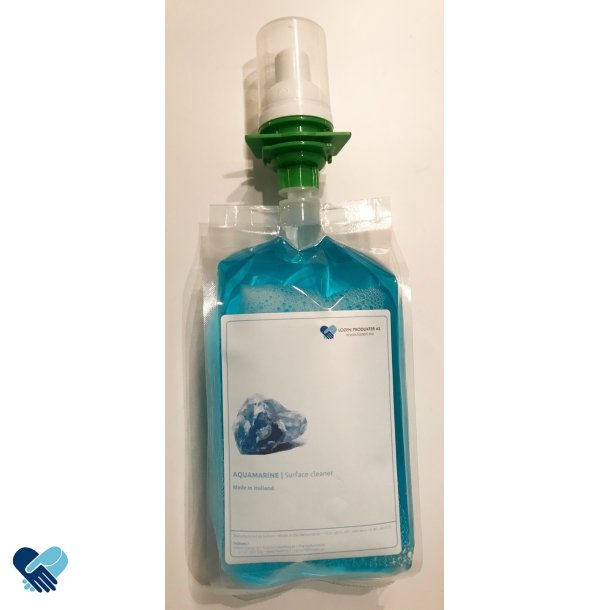 Refill Toilet Seat  "Aqua Marine"/Overflate Skum-desinfeksjon 500 ml - Forpakning: 12 stk