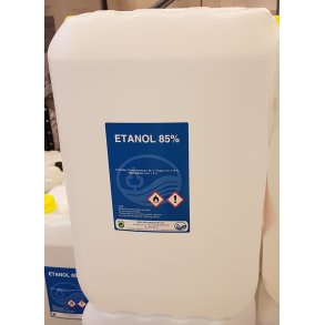 Hnd-desinfisering 75% Etanol m/glyserol, 25 ltr (tilsv. Antibac)