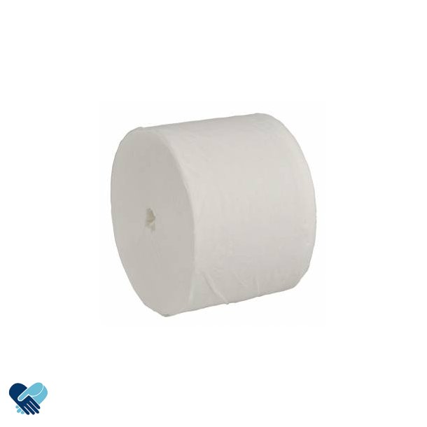 Toalettpapir 2 lags 100m Hvit 100% nyfiber krt 36 rl