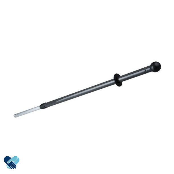 Skaft teleskop Lozen Classic m/kule alu, lengde 100-180cm