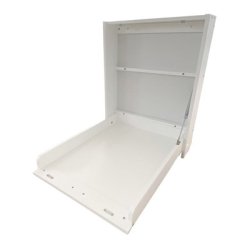 Stellebord Sondre metall hvit veggmontert  OMGENDE LEVERING!    