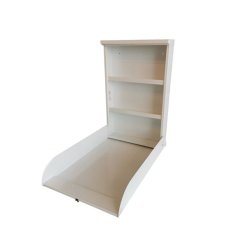 Stellebord Sondre metall hvit veggmontert  OMGENDE LEVERING!    