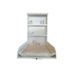 Stellebord Sondre metall hvit veggmontert  OMGENDE LEVERING!    