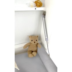 Stellepute 62 x 67cm, hvit og gr for bl.a. Sofus og Sondre 