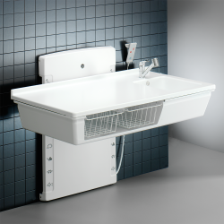  Stellebord  Elisabeth lavtgende med vask fra 30-100 cm.