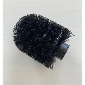 Brstehode sort for toalettbrste m/lokk