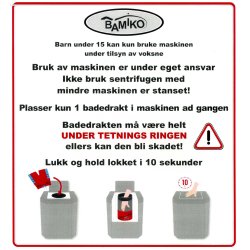 BAMIKO Badety trker - Trt badety p 10 sekunder!