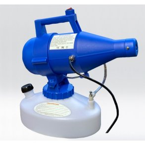 Fogger for desinfisering, elektrisk viftedrevet