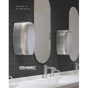 Hndtrker FALCON Brstet design m/3 desinfiserings teknologier - Eneste p markedet 