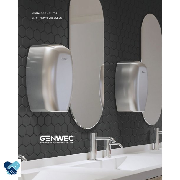 H�ndt�rker FALCON B�rstet design m/3 desinfiserings teknologier - Eneste p� markedet 