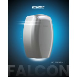 H�ndt�rker FALCON B�rstet design m/3 desinfiserings teknologier - Eneste p� markedet 