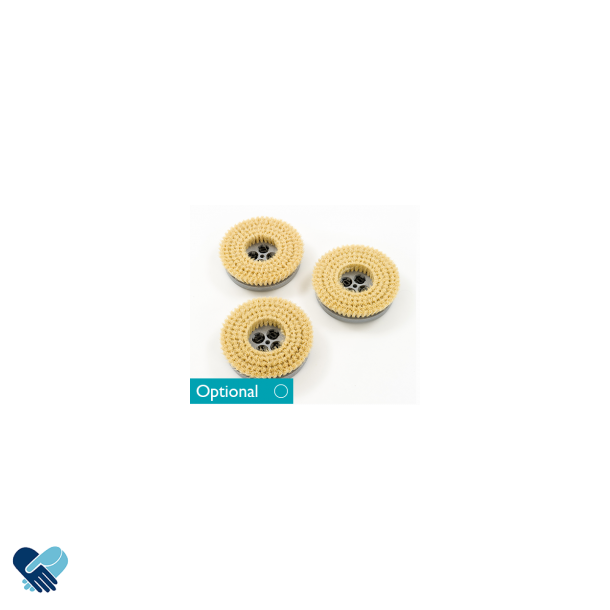 Skurebrste Truvox Cimex fiber pk av 3 stk/pk      