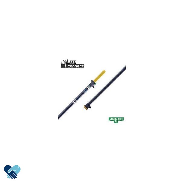 Unger HydroPower Connect forlengerskaft 3,50m glassfiber