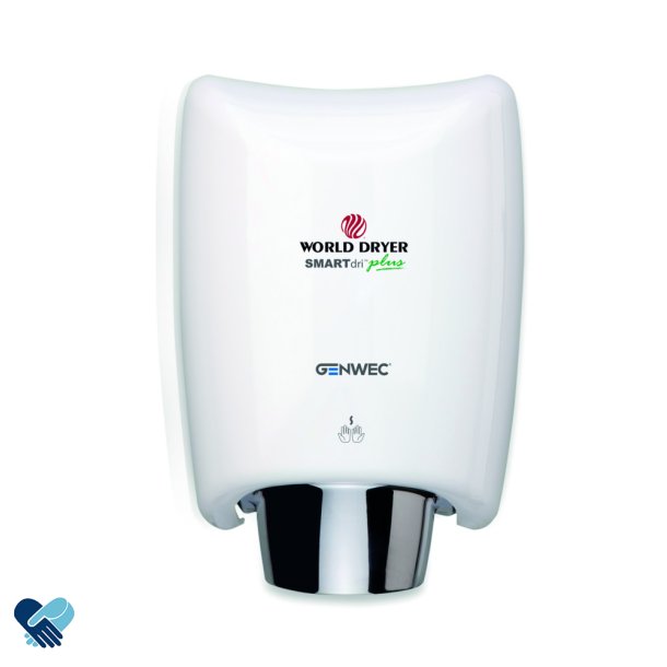 Håndtørker World Dryer SMARTdri Plus™ Turbo Hvit Testvinner!