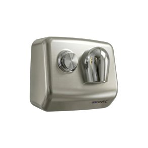 H�RF�NER/-T�RKER M/TRYKKNAPP NEW AIRSTYLE GARBI  B�rstet st�l - P� LAGER FRA MEDIO APRIL -26