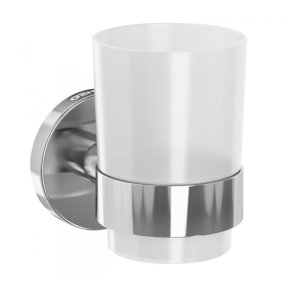 Glassholder Creta 304 rustfritt stl krom finish