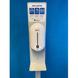 Dispenser automat (berringsfri) for hnddesinfisering m/pfyllbar innebeholder - Spray 
