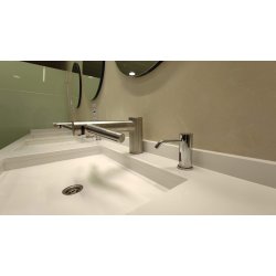 Spedipenser m/sensor elektrisk blandebatteri under benk     