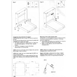 Stellebord Sofus hvit laminat (umontert) OMG�ENDE LEVERING!   