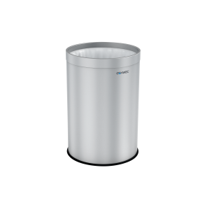 Avfalls-kurv/Papir-kurv 9 ltr i brstet stl (pen lsning)