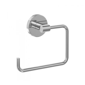 Hndkle ring Creta enkel ring rustfritt stl krom finish