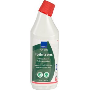 Toalettrens Puri Line 750ml pH 2,2 m/farge/parfyme (krt a12stk) Svanemerket
