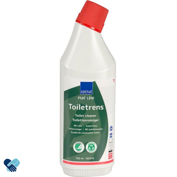 Toalettrens Puri Line 750ml pH 2,2 m/farge/parfyme (krt a12stk) Svanemerket