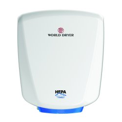 H�ndt�rker World Dryer VERDEdri � Turbo,Hvit - Overlegen hygiene - HEPA-filtrering  - KAMPANJE 