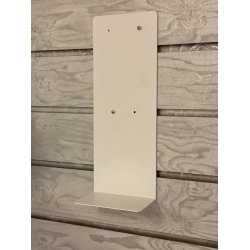 Veggbrankett m/dryppkant for desinfiserings dispenser