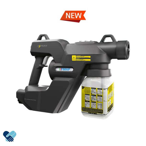 E-Spray batteridrevet fogger for desinfisering