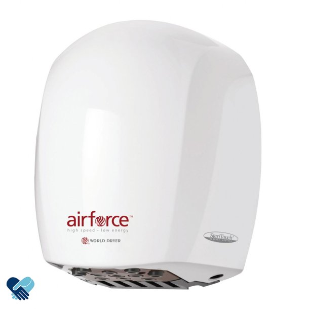 Håndtørker World Dryer Airforce Turbo Hvit - Vår nye bestselger!