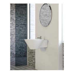 Servantkran/blandebatteri elektronisk tidsstyrt 12-14 sek.       