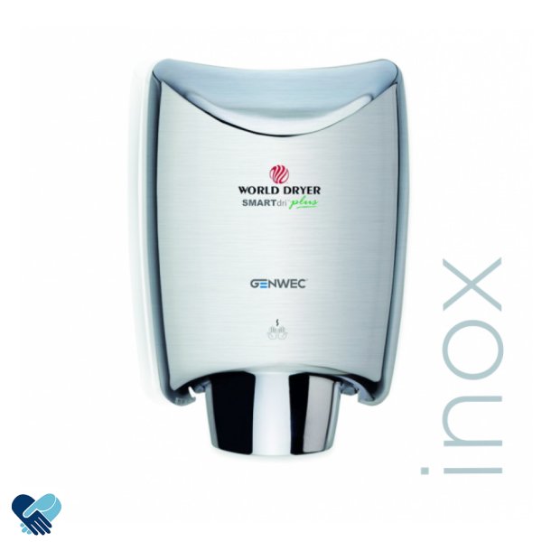 Hndtrker World Dryer SMARTdri Plus Turbo - Brstet rustfritt stl