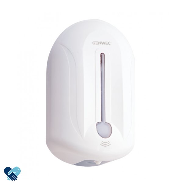 Dispenser automat (berringsfri) for hnddesinfisering m/pfyllbar innebeholder - Spray 