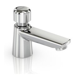 Servantkran/blandebatteri elektronisk tidsstyrt 12-14 sek.       