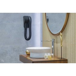 Hrfner K-Max Karibien matt sort veggmontert 1000 W