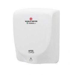 Hndtrker World Dryer VERDEdri  Turbo,Hvit - Overlegen hygiene - HEPA-filtrering  - KAMPANJE 